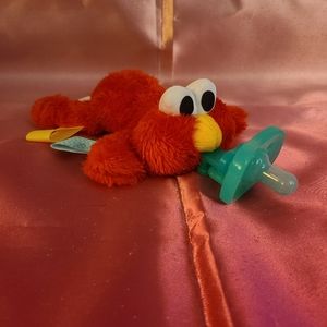 Elmo pacifier & Cookie monster teether set